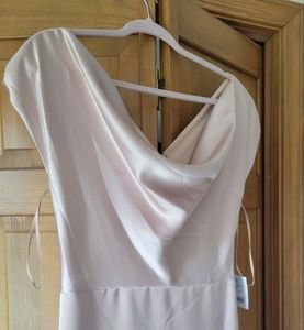 Marie amsale new size 10 bridsmaid rose quartz